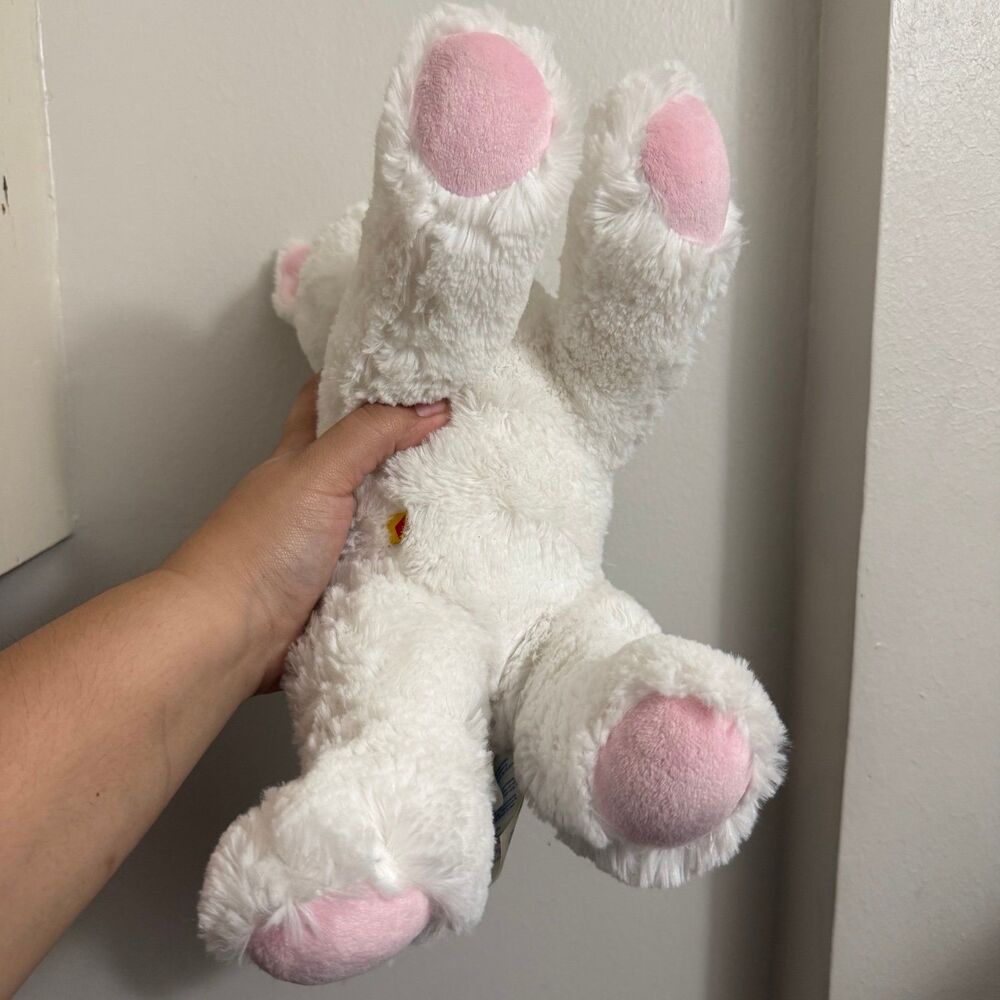 Build A Bear Promise Pets Himalayan Persian White Cat Blue Eyes 12" Plush BABW - Picture 4 of 4